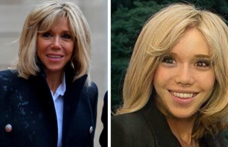 Brigitte Macron avant après